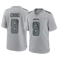 J.Jaguars #9 Logan Cooke Player Gray Atmosphere Fashion Home Game STECN Stitched Jerseys
