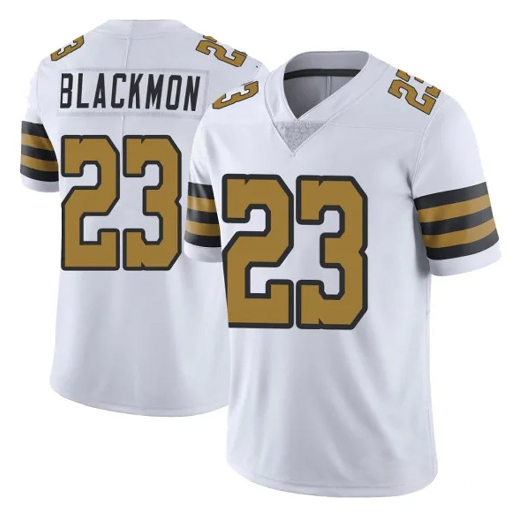 NO.Saints #23 Julian Blackmon Player White Limited Color Rush Home Game STECN Stitched Jerseys
