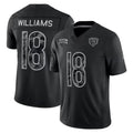 STECN C.Bears #18 Caleb Williams Player Black Limited 2026 Salute to Service Home Game Stitched Jerseys