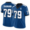 IN.Colts #79 Bernhard Raimann Player Royal Limited Indiana Nights Alternate Vapor F.U.S.E. Home Game STECN Stitched Jerseys