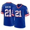 NY.Giants #21 Paulson Adebo Player Royal Classic Home Game STECN Stitched Jerseys