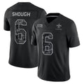 STECN NO.Saints #6 Tyler Shough Player Black Limited 2026 Salute to Service Home Game Stitched Jerseys