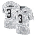 NY.Giants #3 Abdul Carter Player Arctic Camo Salute To Service Limited Game STECN Stitched Jerseys