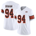 C.Browns #94 Mason Graham Player White Limited Vapor F.U.S.E. Alternate Game STECN Stitched Jerseys