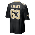 STECN NO.Saints #63 Sataoa Laumea Black Team Game Jersey