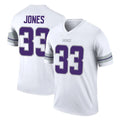 M.Vikings #33 Aaron Jones Sr. Player White Alternate Legend Home Game STECN Stitched Jerseys