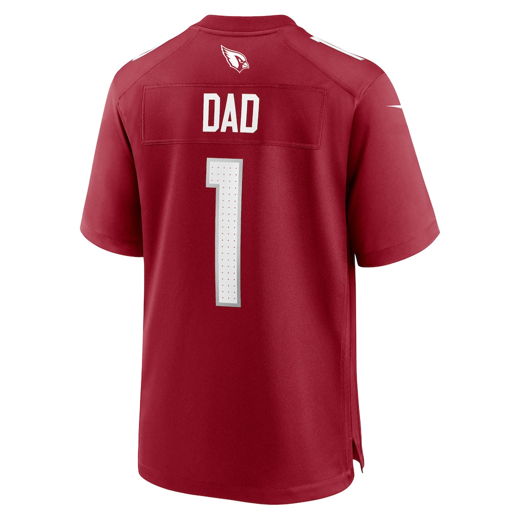 STECN A.Cardinals #1 Dad Cardinal Team Game Jersey