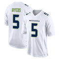 S.Seahawks #5 Jason Myers Player White Tundra Fashion Home Game STECN Stitched Jerseys