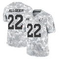 A.Cardinals #22 Tyler Allgeier Player Arctic Camo Limited Salute To Service Home Game STECN Stitched Jerseys