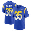 LA.Rams #35 Jaylen Watson Player Royal Home Game STECN Stitched Jerseys