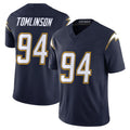 LA.Chargers #94 Dalvin Tomlinson Player Navy Vapor F.U.S.E. Limited Home Game STECN Stitched Jerseys