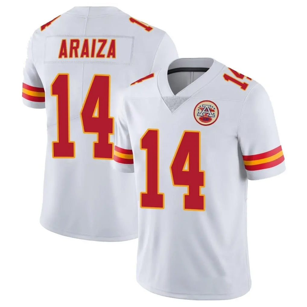 KC.Chiefs #14 Matt Araiza Player White Limited Vapor Untouchable Home Game STECN Stitched Jerseys
