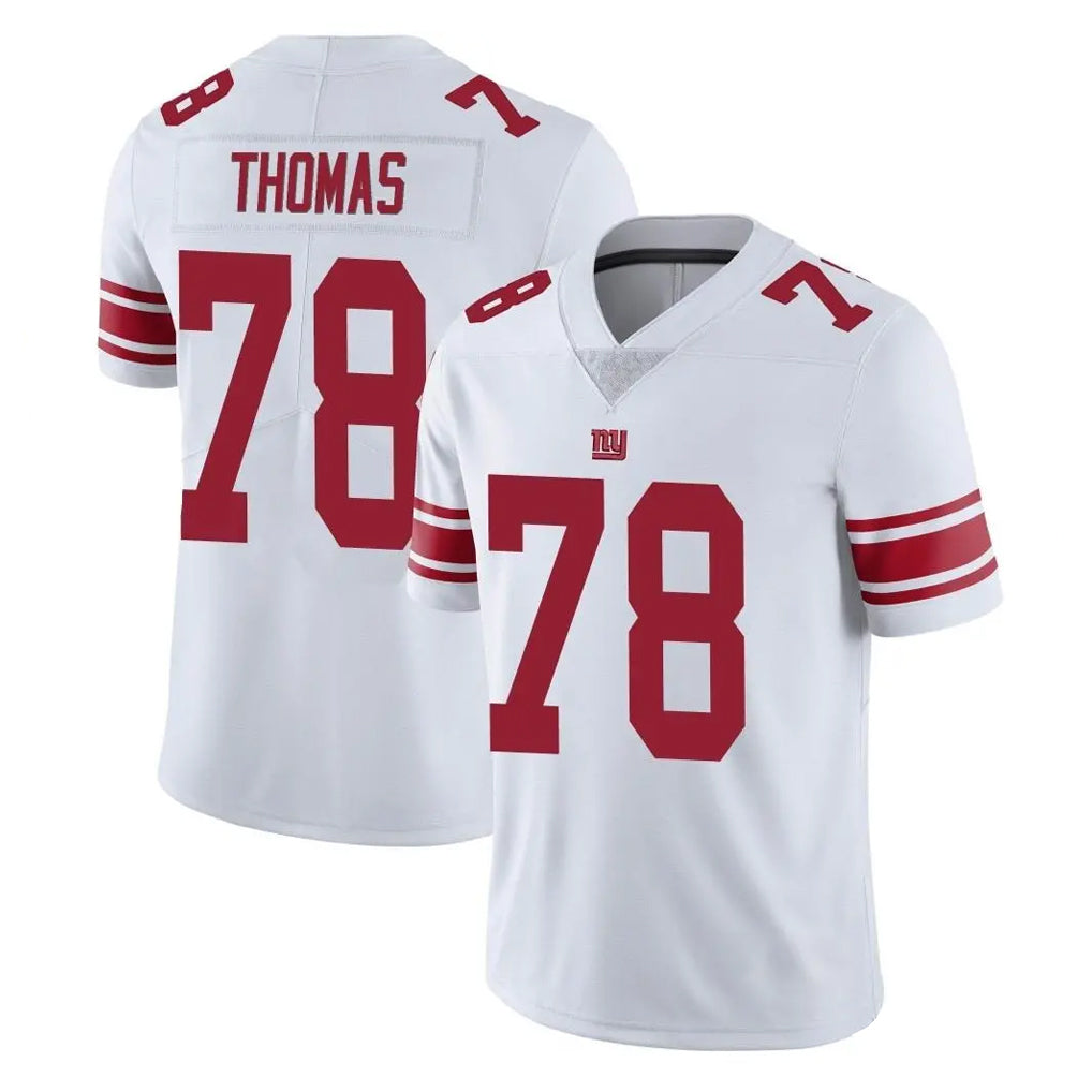 NY.Giants #78 Andrew Thomas Player White Limited Vapor Untouchable Home Game STECN Stitched Jerseys
