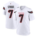 H.Texans #7 CJ Stroud Player White Home Game STECN Stitched Jerseys