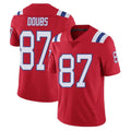 NE.Patriots #87 Romeo Doubs Player Red Vapor Untouchable Home Game STECN Stitched Jerseys