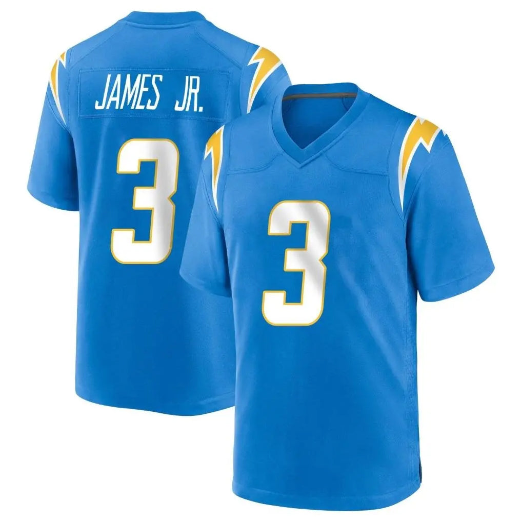 LA.Chargers #3 Derwin James Jr. Player Blue Home Game STECN Stitched Jerseys