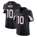 A.Cardinals #10 Josh Sweat Player Black Vapor Limited Home Game STECN Stitched Jerseys