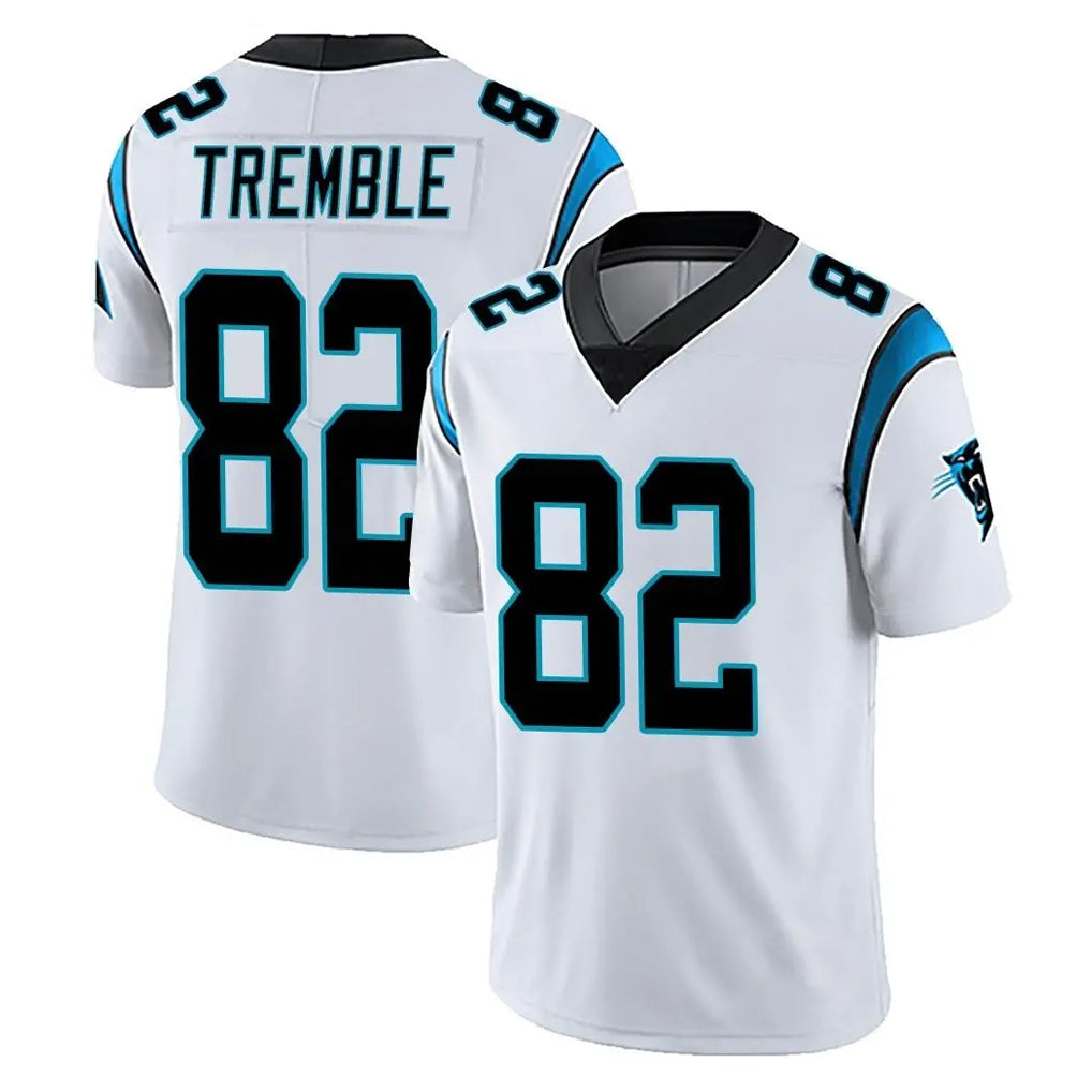 C.Panthers #82 Tommy Tremble Player White Vapor Untouchable Limited Game STECN Stitched Jerseys