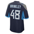 STECN T.Titans #48 Beau Brinkley Navy Game Jersey