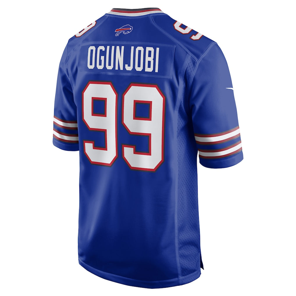 STECN B.Bills #99 Larry Ogunjobi Royal Team Game Jersey