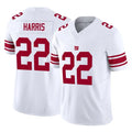 NY.Giants #22 Najee Harris Player White Limited Vapor F.U.S.E. Home Game STECN Stitched Jerseys