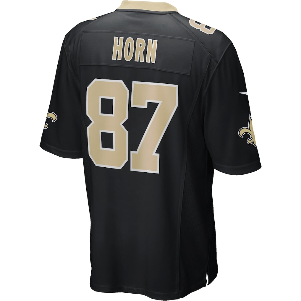 STECN NO.Saints #87 Joe Horn Black Game Retired Player Jersey