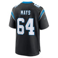 STECN C.Panthers #64 Cade Mays Black Team Game Jersey