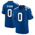 IN.Colts #0 Camryn Bynum Player Royal Alternate Indiana Nights Home Game STECN Stitched Jerseys