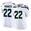 S.Seahawks #22 Rashid Shaheed Player White Limited Vapor F.U.S.E. Home Game STECN Stitched Jerseys