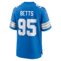 STECN D.Lions #95 Mathieu Betts Blue Game Jersey