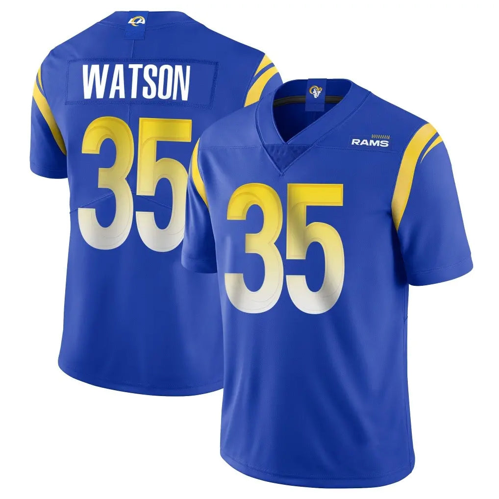 LA.Rams #35 Jaylen Watson Player Royal Limited Vapor Untouchable Home Game STECN Stitched Jerseys