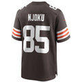STECN C.Browns #85 David Njoku Brown Player Game Jersey