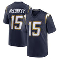 LA.Chargers #15 Ladd McConkey Player Navy Alternate Home Game STECN Stitched Jerseys