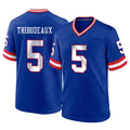 NY.Giants #5 Kayvon Thibodeaux Player Royal Classic Home Game STECN Stitched Jerseys