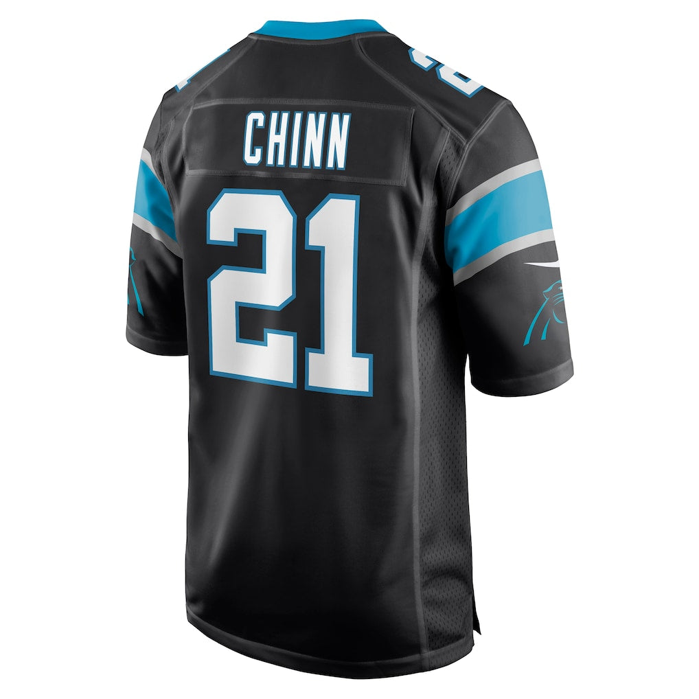 STECN C.Panthers #21 Jeremy Chinn Black Game Jersey