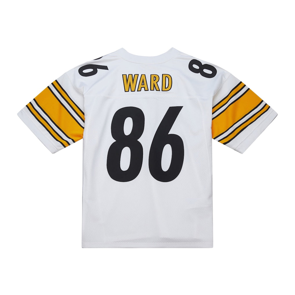 STECN P.Steelers #86 Hines Ward Mitchell & Ness White 2005 Authentic Throwback Retired Player Jersey