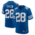 IN.Colts #28 Jonathan Taylor Player Royal Limited Home Game STECN Stitched Jerseys