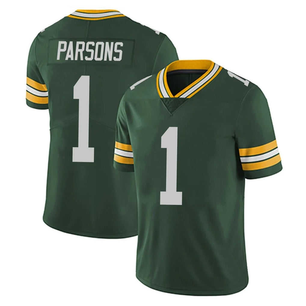 GB.Packers #1 Micah Parsons Player Green Vapor Untouchable Limited Home Game STECN Stitched Jerseys